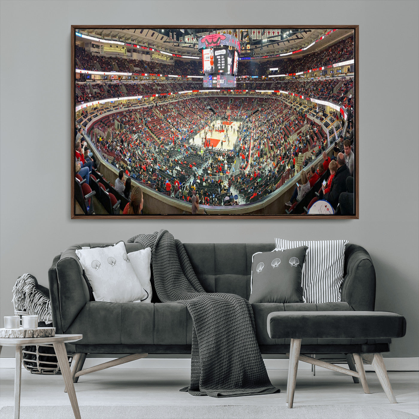 MGV-FC-36X24 - United Center Chicago Bulls Stadium Wall Art Canvas Print