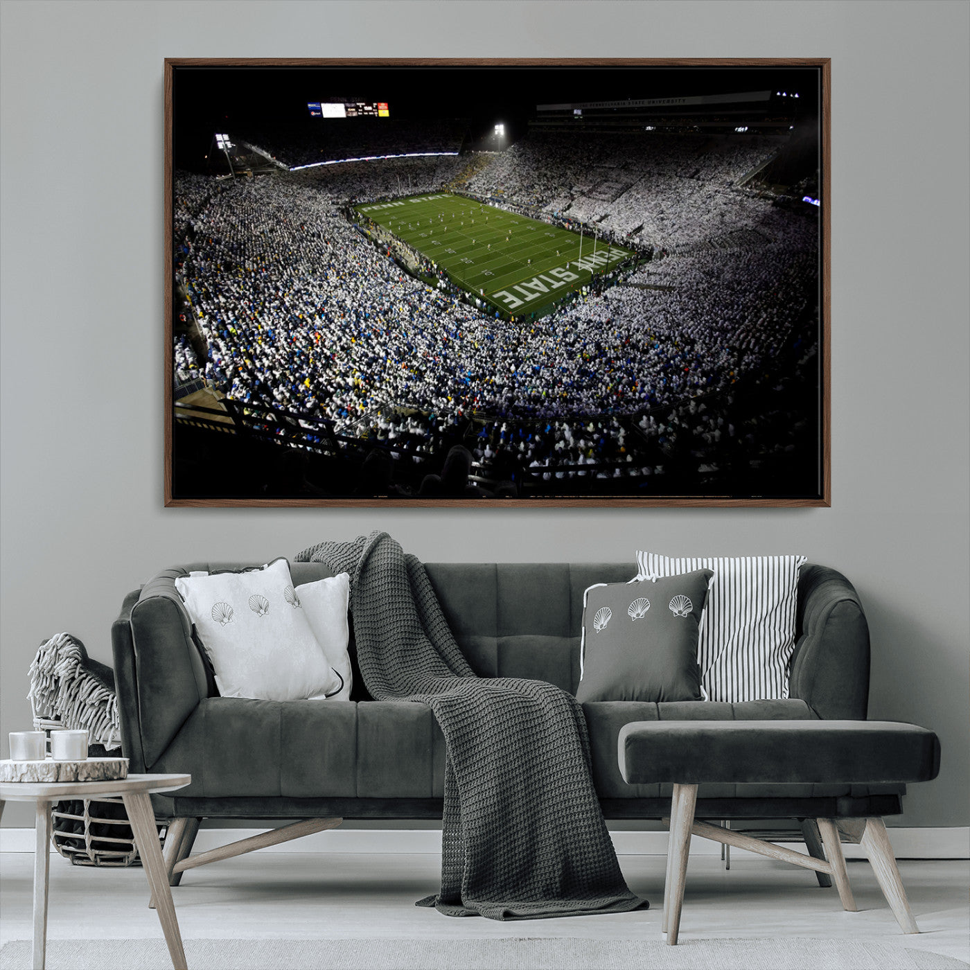 MGV-FC-36X24 - Penn State Football Stadium Wall Art - Beaver Stadium Canvas Print