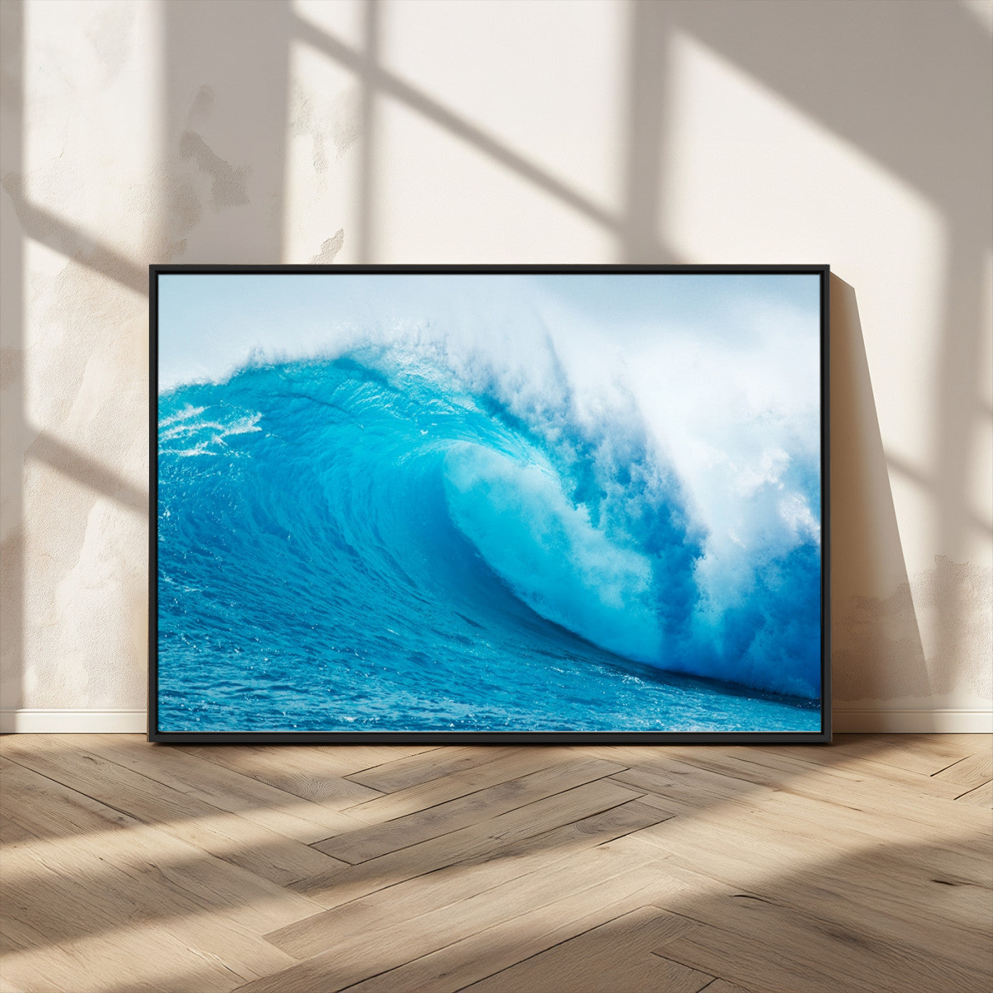 MGV-FC-36X24 - Big Ocean Surfing Wave Wall Art Canvas Print