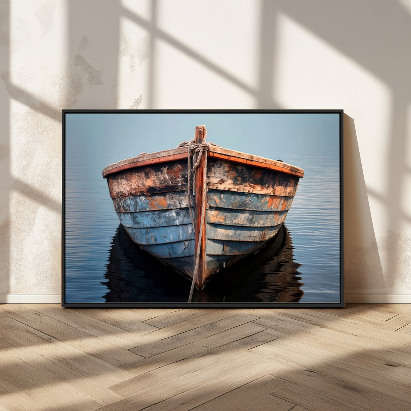 MGV-FC-36X24 - Stunning Vintage Boat Canvas Print | Nautical Wall