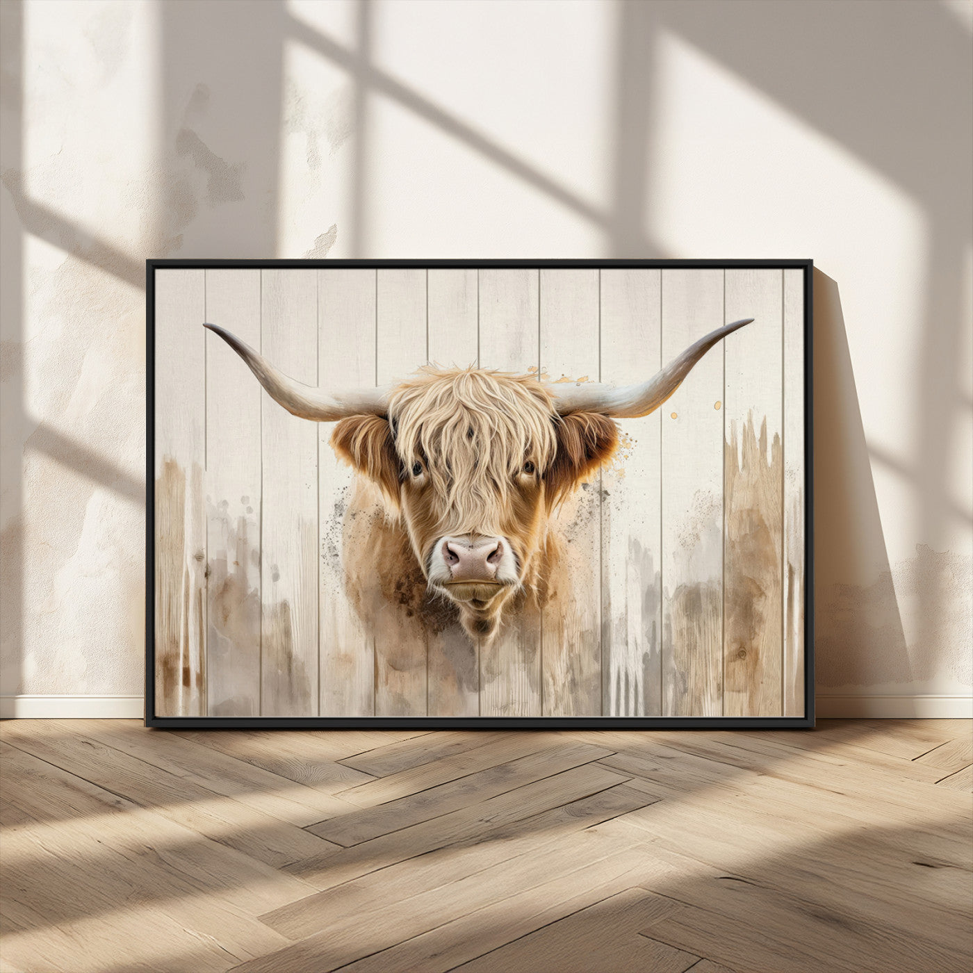 83059-MGV-CV-36X24 - Vibrant Autumn Landscape Canvas Wall Art - Fall Foliage and Mountain View Print for Home, Farmhouse, and Cozy Cabin Decor, Ready to Hang