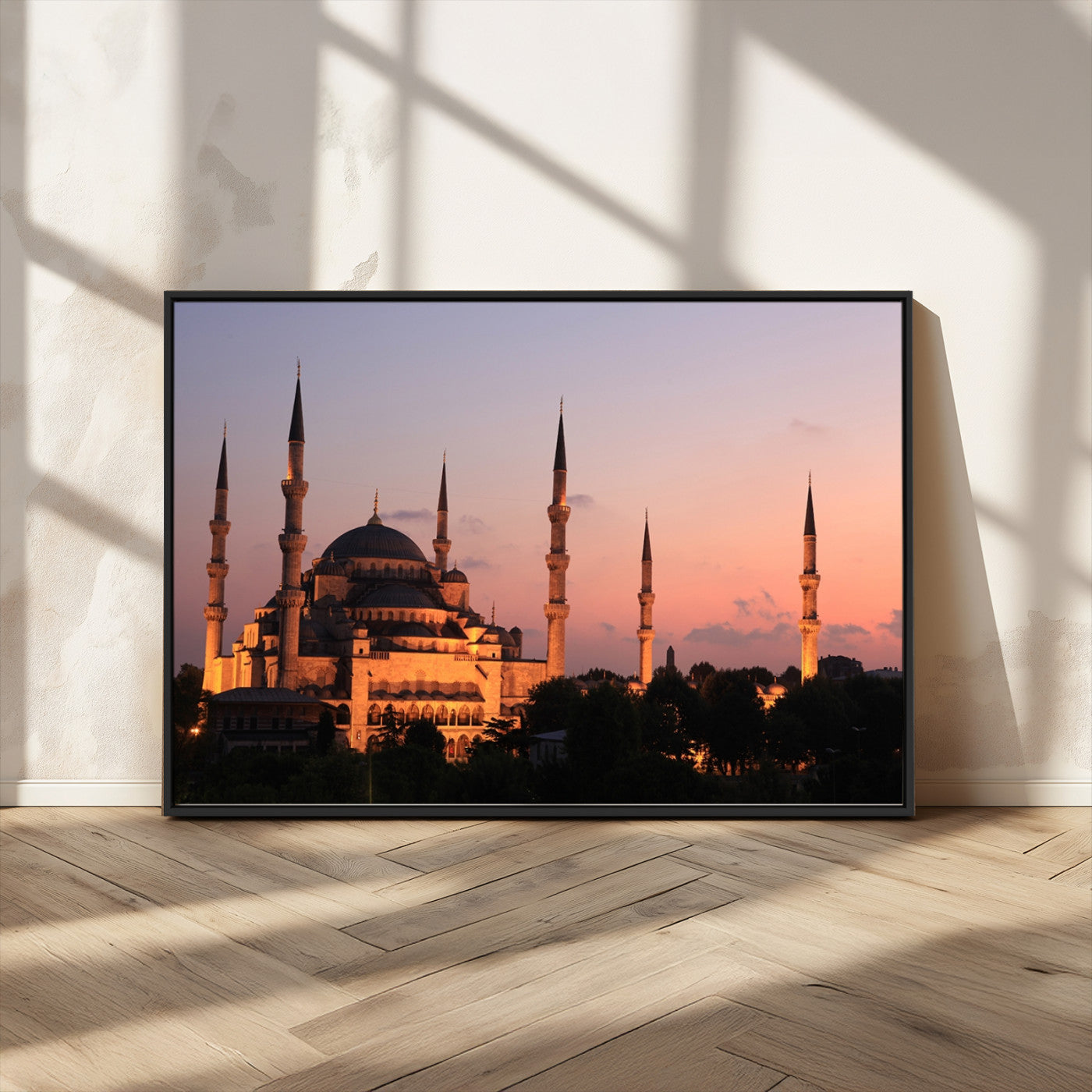 MGV-FC-36X24 - Wall Art Turkey Istanbul Skyline Canvas Print