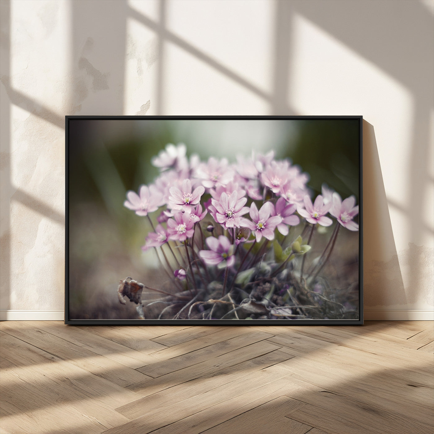 MGV-FC-36X24 - Pink Wild Flower Canvas Print