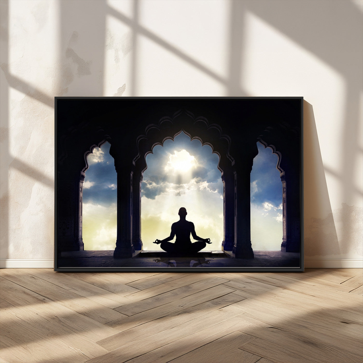 MGV-FC-36X24 - Women and Yoga Wall Art Canvas Print