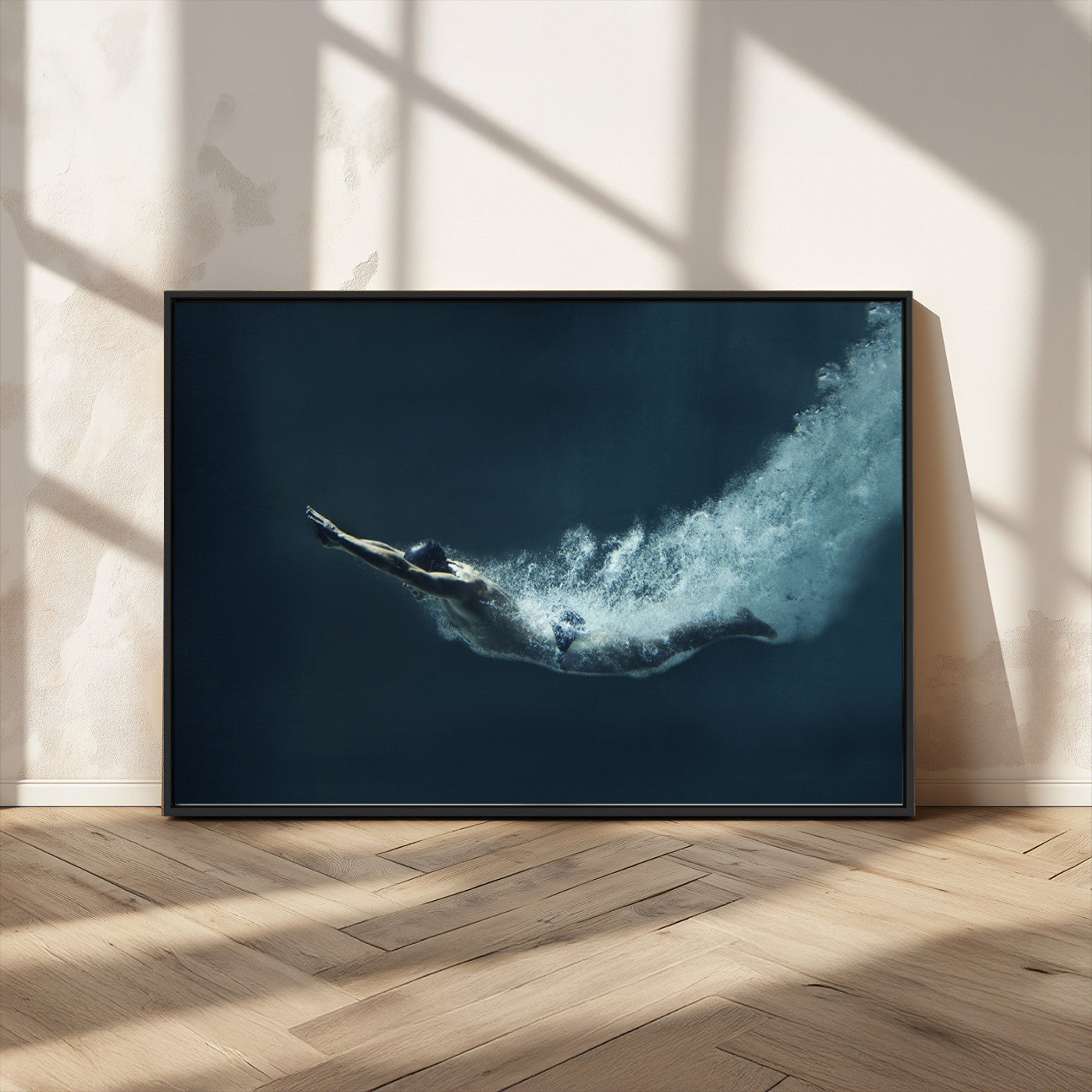 MGV-FC-36X24 - Swimmer Wall Art Canvas Print