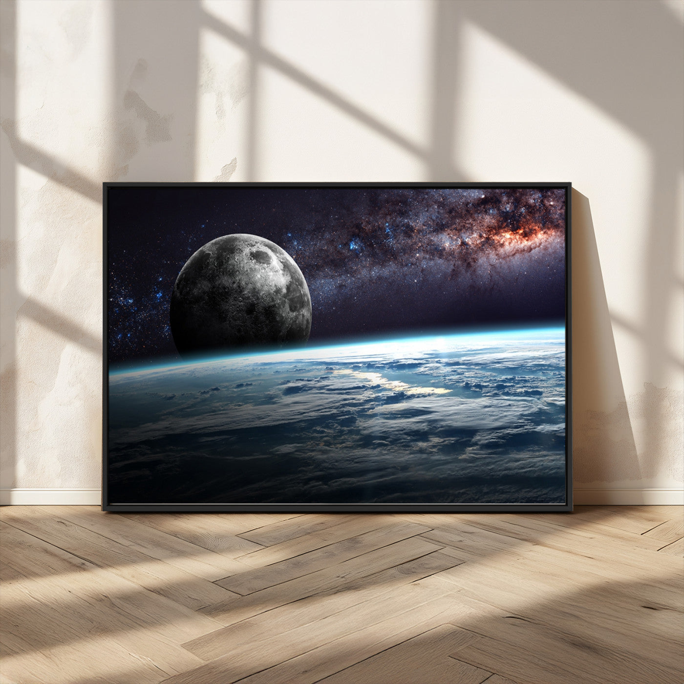 MGV-FC-36X24 - Space and Planet Canvas Print