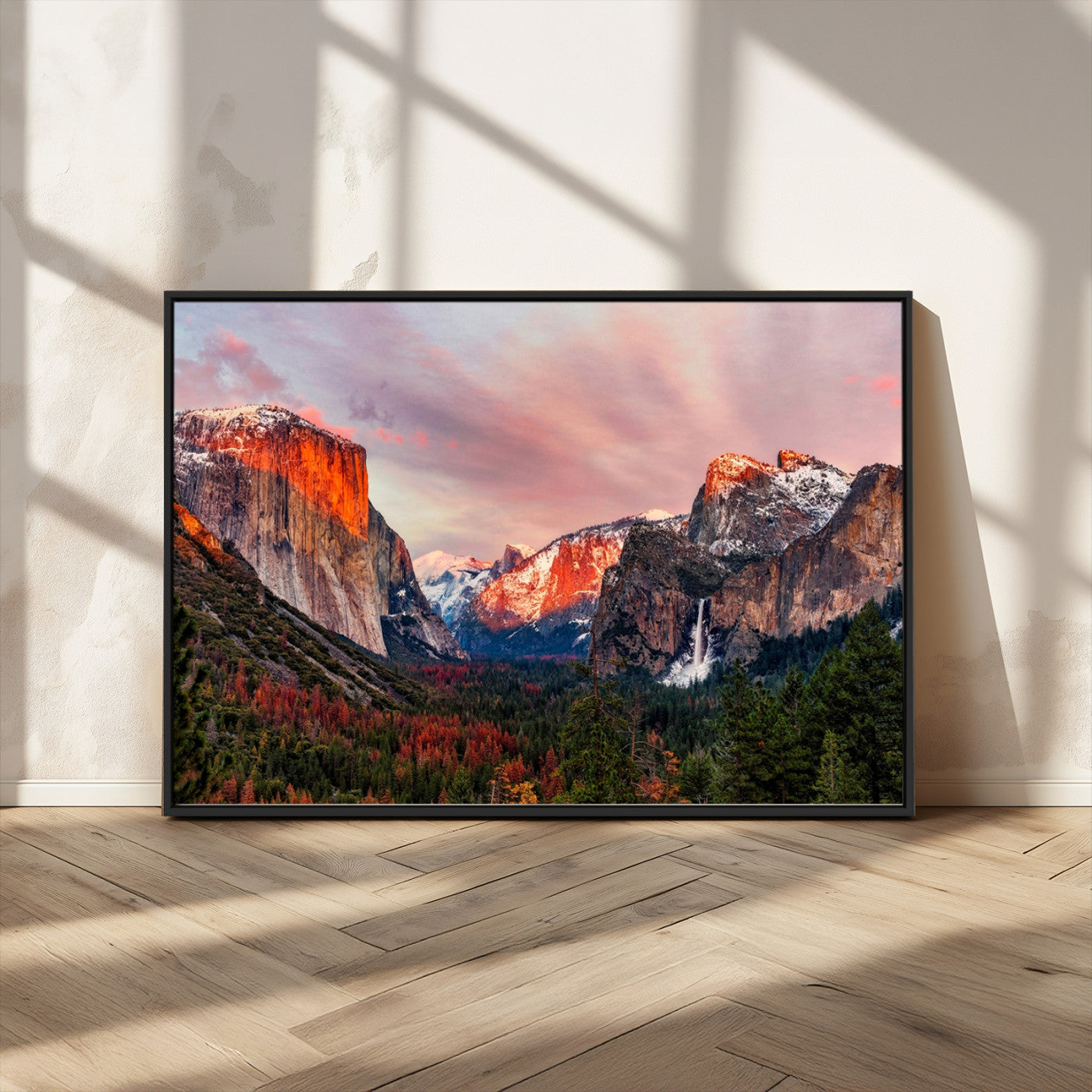 MGV-FC-36X24 - Yosemite Half Dome Wall Art Canvas Print El Capitan
