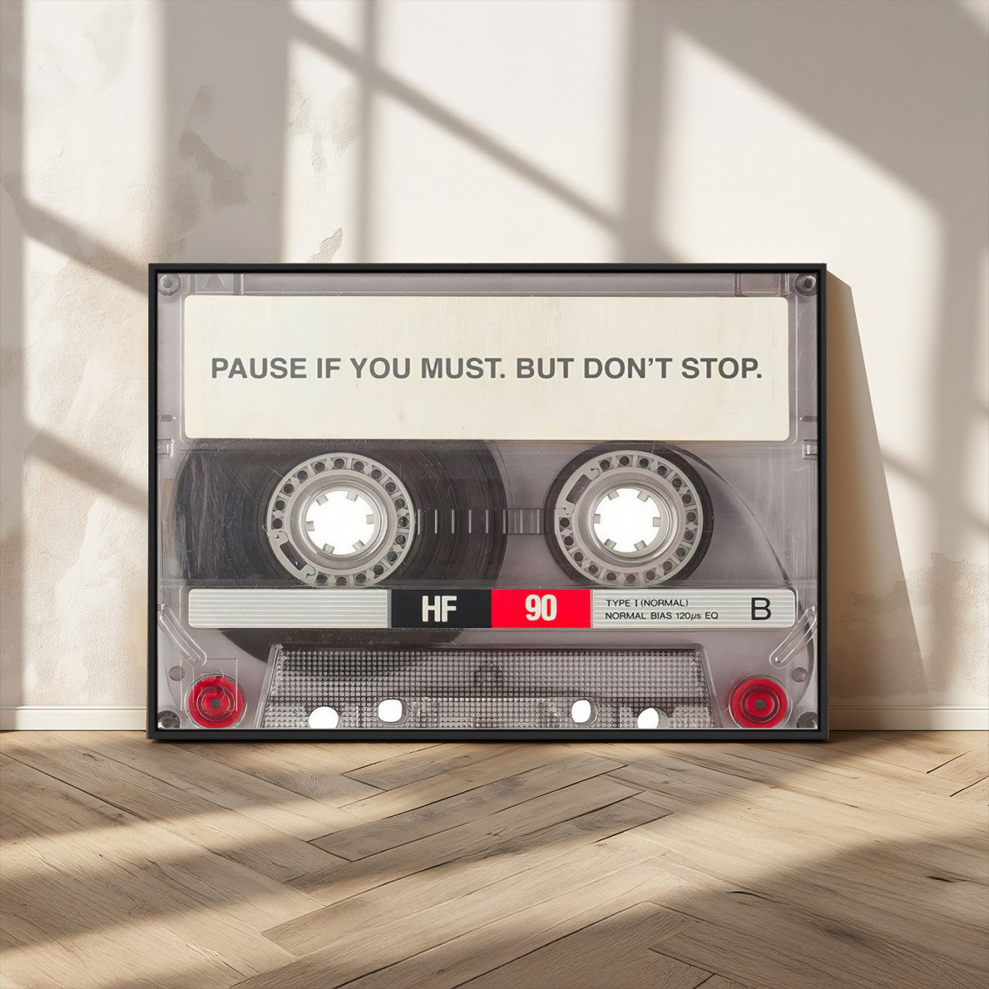 MGV-FC-36X24 - Music Cassette Iconic Wall Art Canvas Print