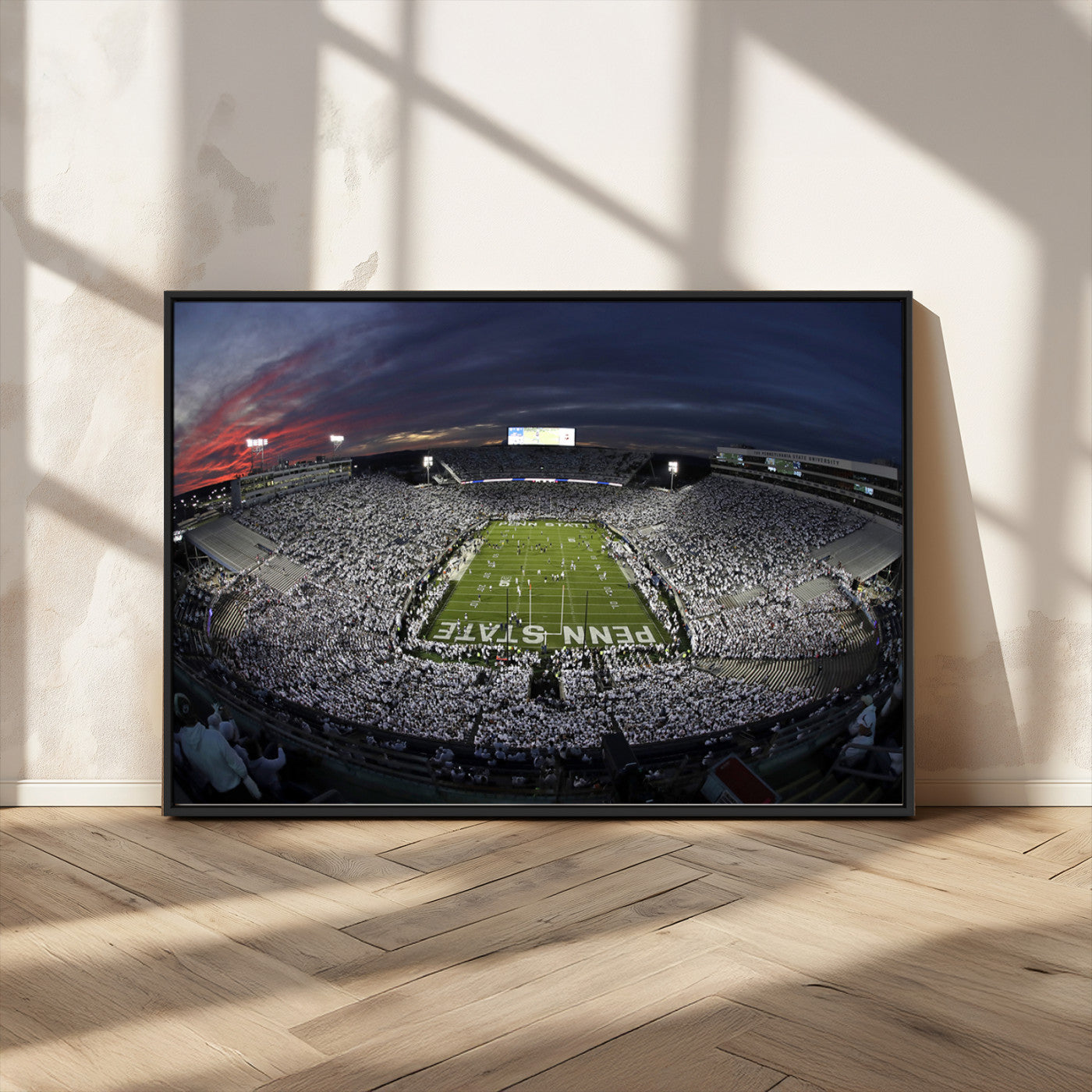 MGV-FC-36X24 - Penn State University Nittany Lions Football Team Print - University Park Beaver Stadium Wall Art