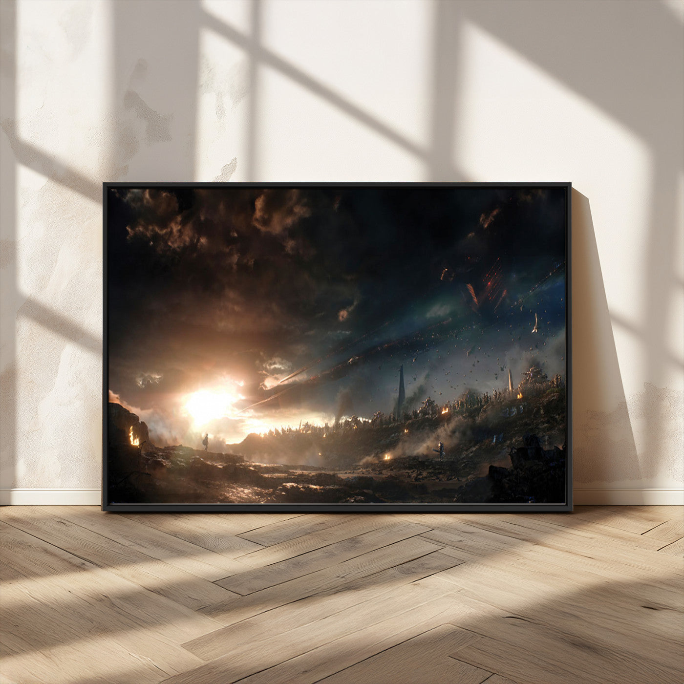 MGV-FC-36X24 - Avengers Planet Wall Art Canvas Print