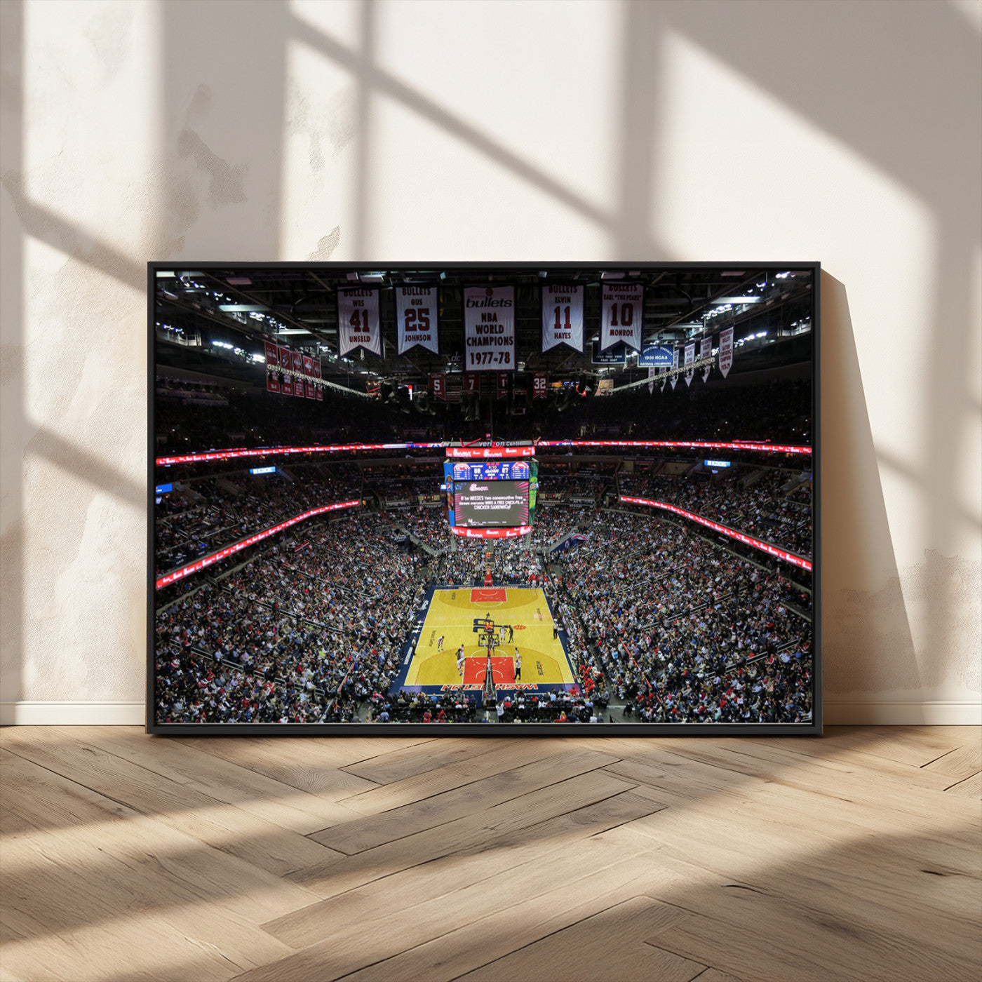 MGV-FC-36X24 - Capital One Arena Stadium Wall Art | Canvas Print | Ready to Hang | Washington D.C. Sports Decor