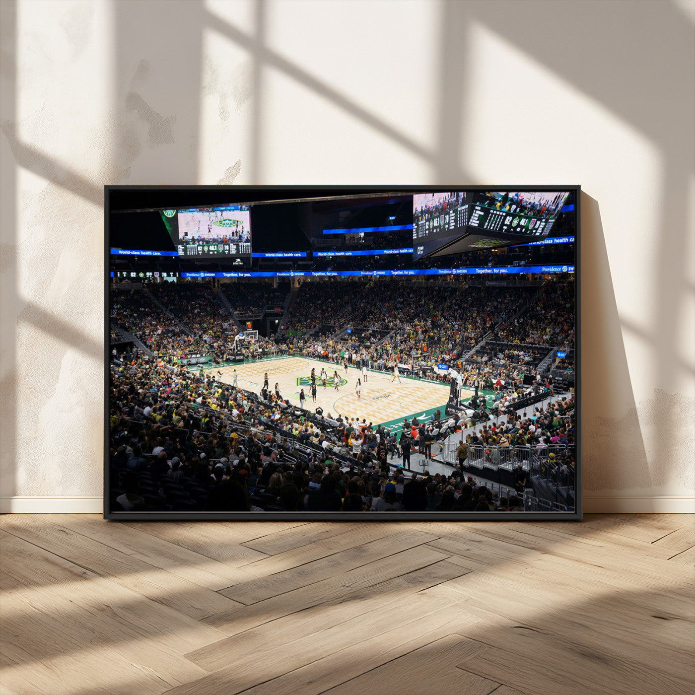 MGV-FC-36X24 - Climate Pledge Arena | Washington Seattle Kraken Hockey Stadium Wall Art | Canvas Print | Ready to