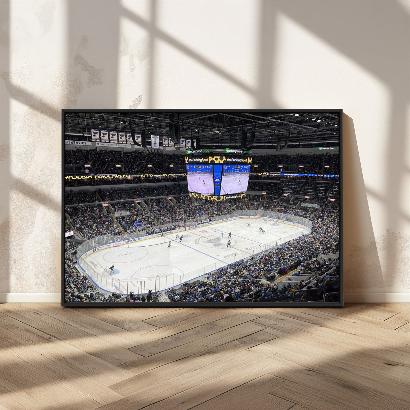 MGV-FC-36X24 - Enterprise Center Missouri St. Louis Blues Hockey Stadium Wall Art Canvas Print