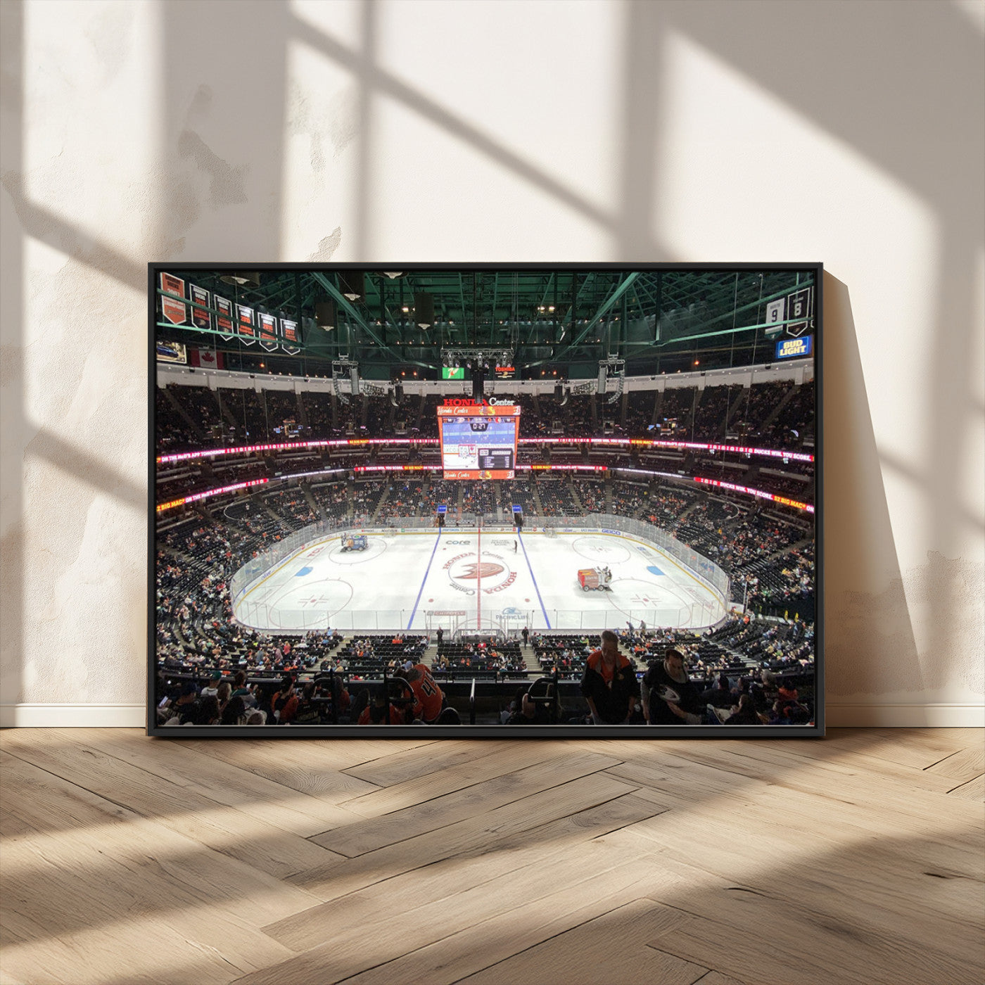 MGV-FC-36X24 - Honda Center California Anaheim Ducks Ice Hockey Stadium Canvas Print Wall Art