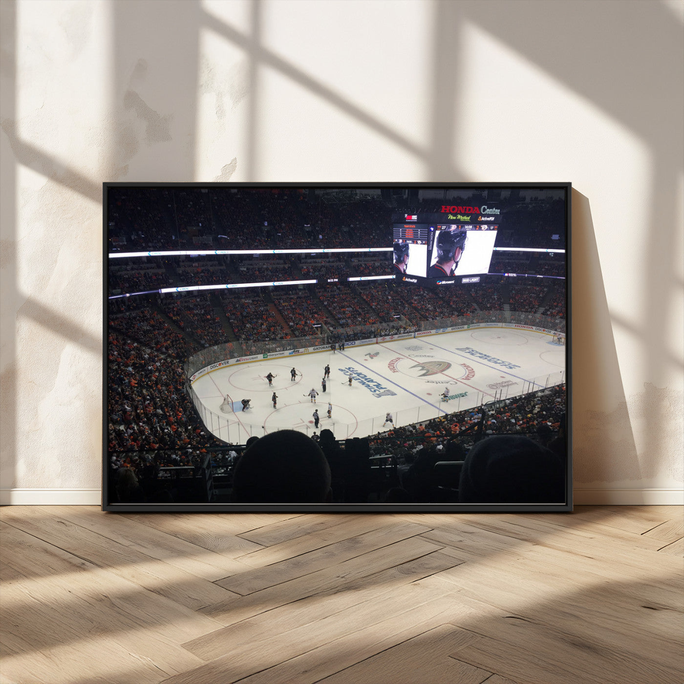 MGV-FC-36X24 - Honda Center California Anaheim Ducks Hockey Stadium Wall Art, Honda Center California Stadium Wall