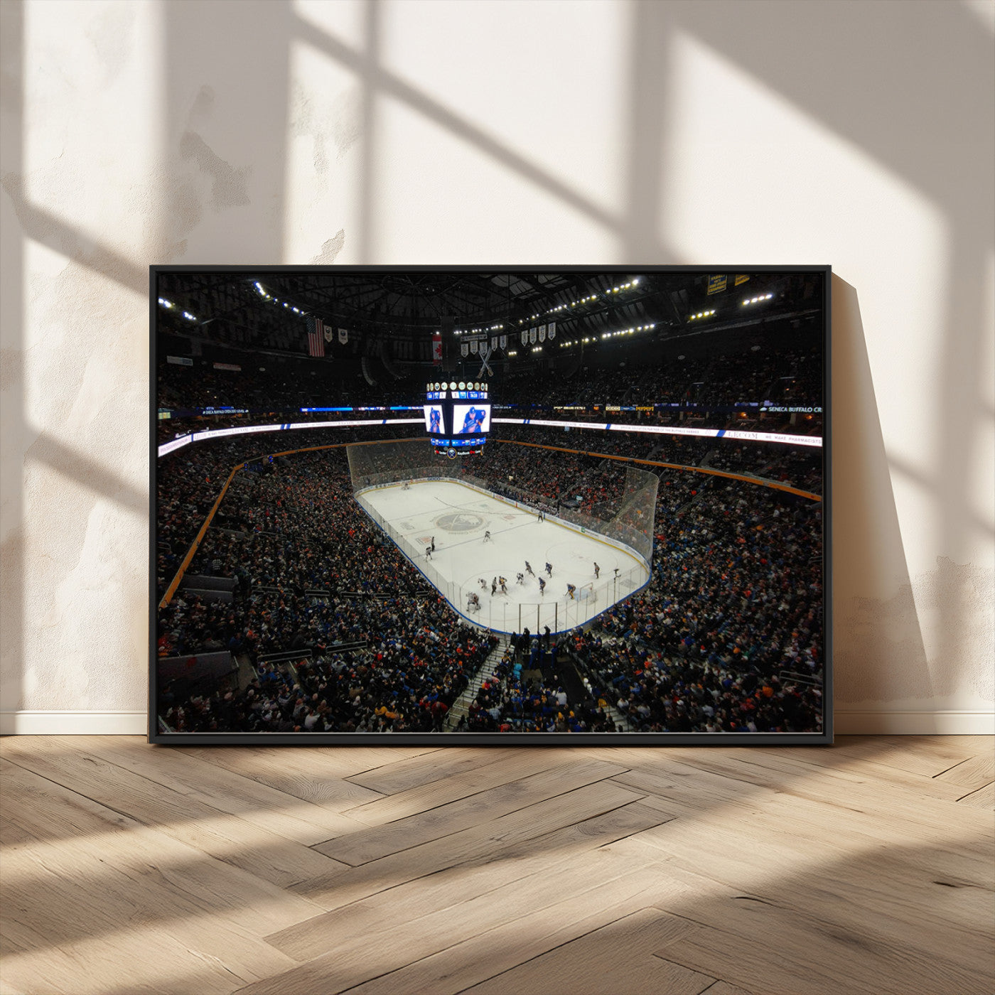 MGV-FC-36X24 - KeyBank Center New York Buffalo Sabres Hockey Stadium Canvas Print Wall Art