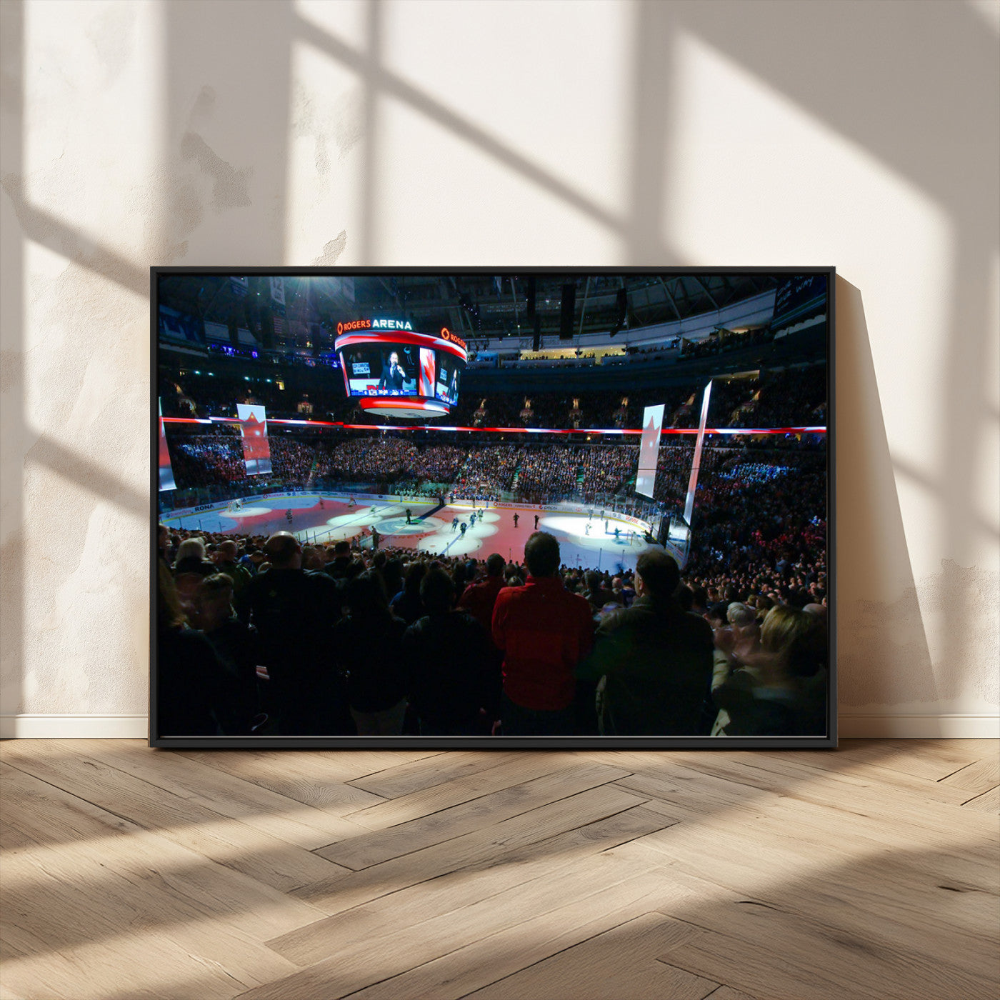 MGV-FC-36X24 - Rogers Arena Vancouver Canucks Ice Hockey Stadium Wall Art, Vancouver Canucks Ice Hockey Print