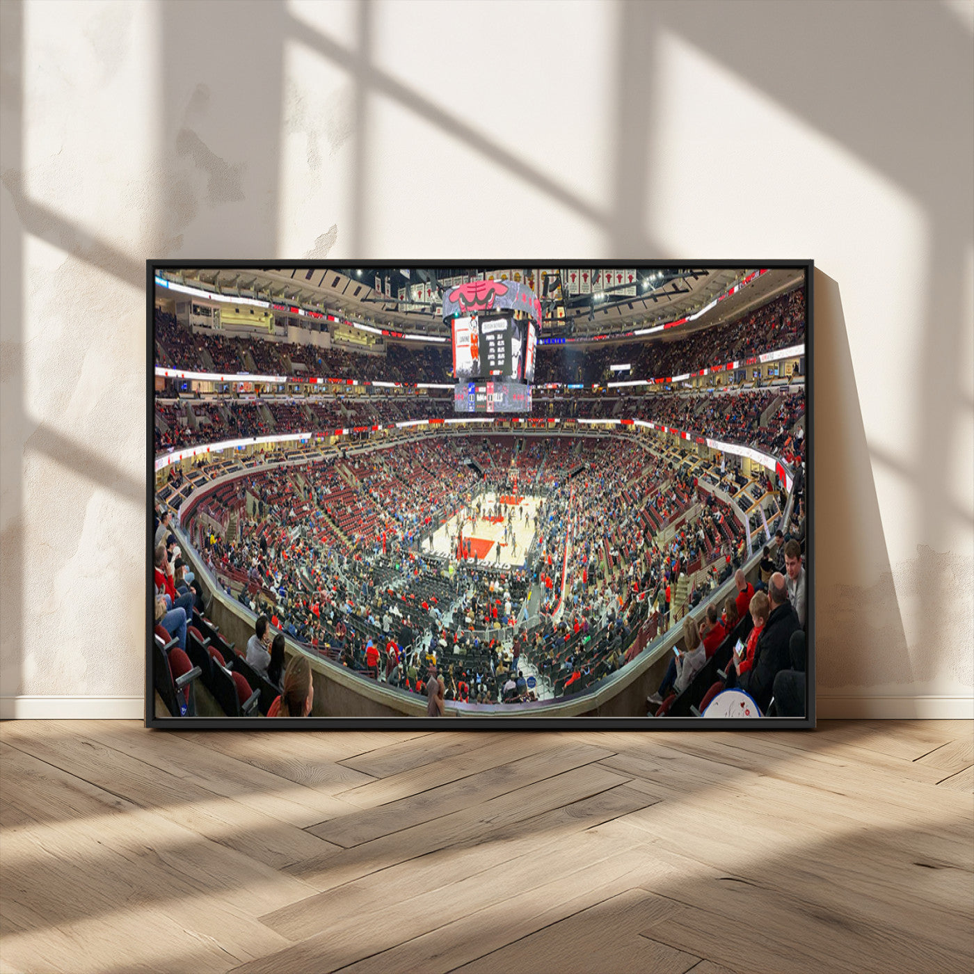 MGV-FC-36X24 - United Center Chicago Bulls Stadium Wall Art Canvas Print