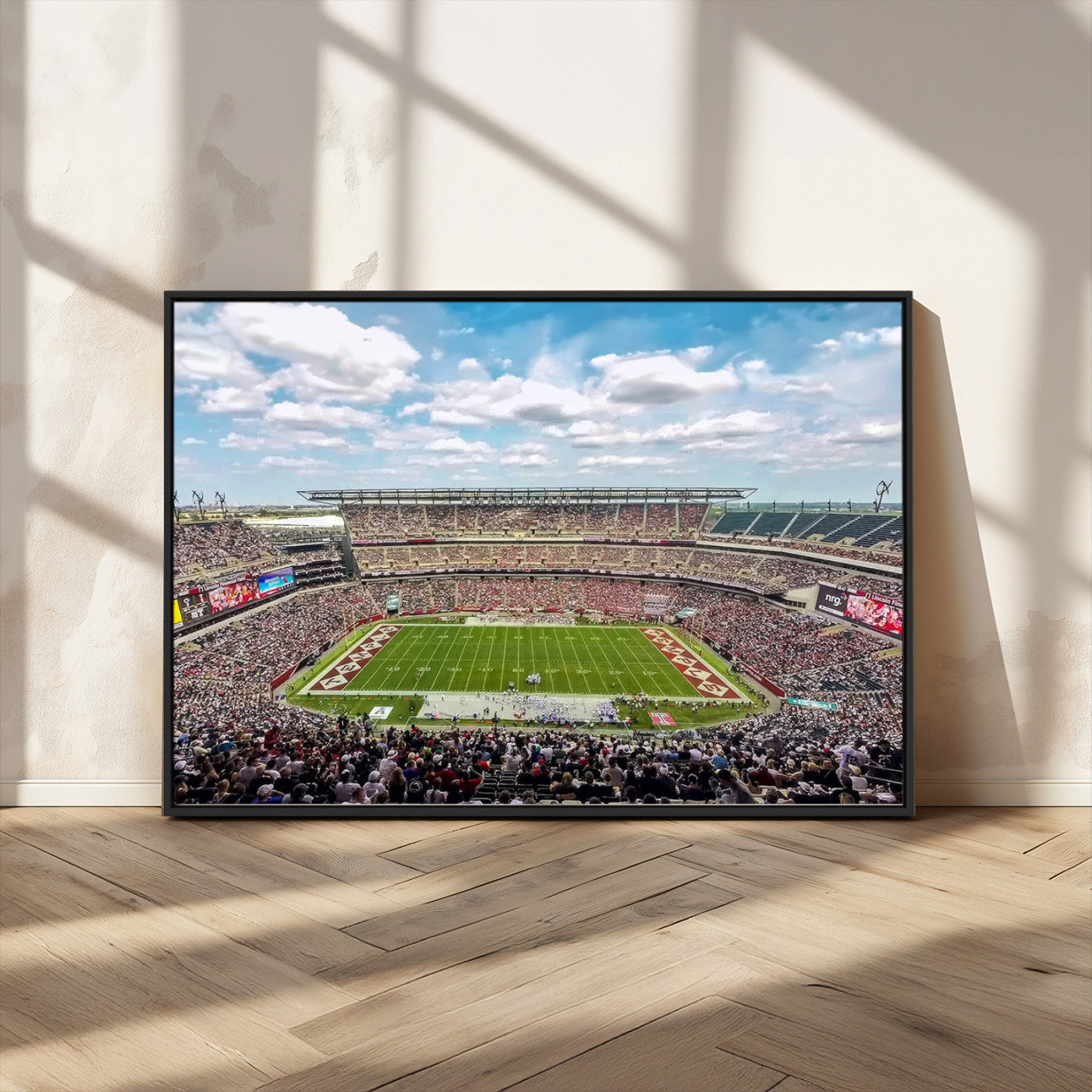 MGV-FC-36X24 - The Temple University Owls Athletics Team Print - Philadelphia Lincoln Financial Field Stadium Wall