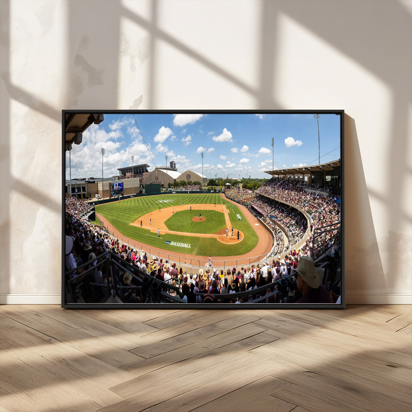 MGV-FC-36X24 - The Texas A&M University Aggies Athletics Team Print - College Station Kyle Field Wall Art Canvas
