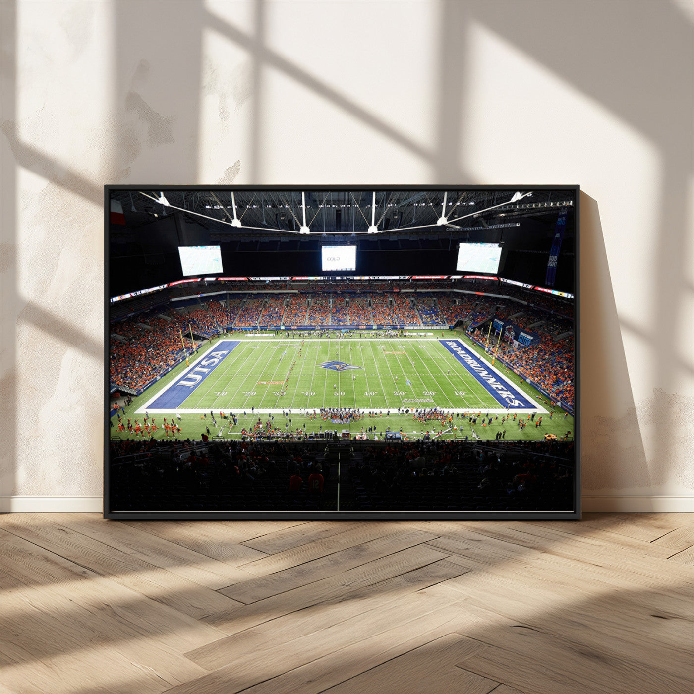 MGV-FC-36X24 - The University of Texas at San Antonio Roadrunners Football Team Print - San Antonio Alamodome Wall