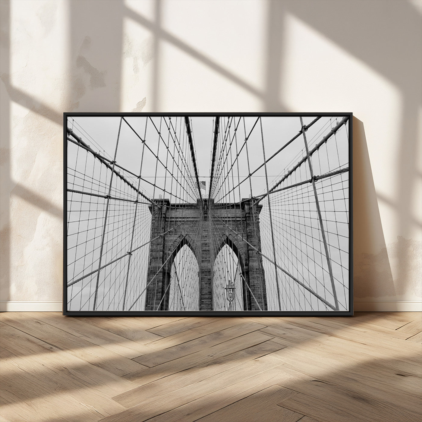 MGV-FC-36X24 - Large Brooklyn Bridge Wall Art Canvas Print