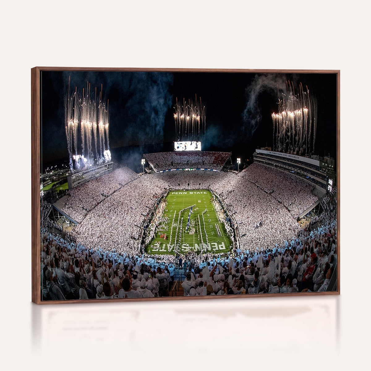 11391-MGV-CV-36X24 - Penn State Football Wall Art Canvas Print