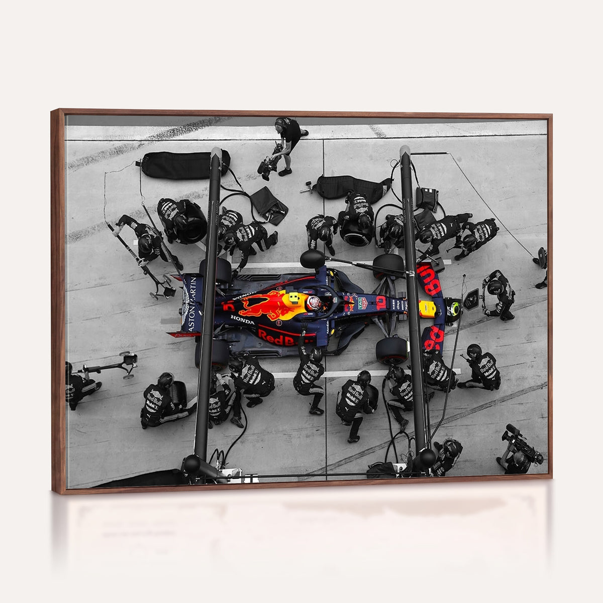 RedBull-MGV-CV-36X24 - Red Bull Formula 1 Canvas Wall Art Print