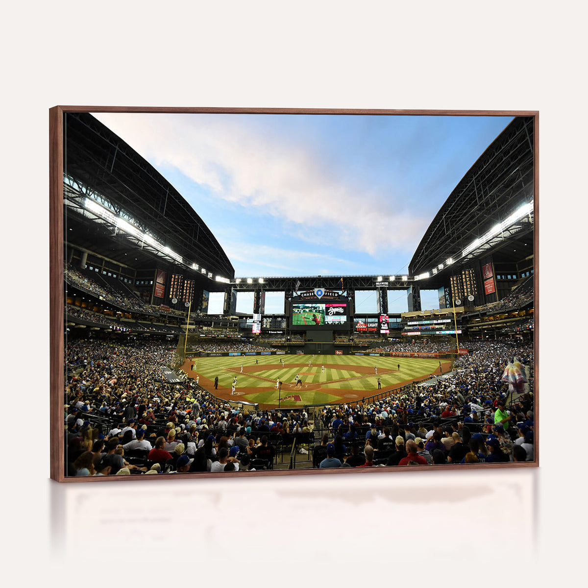 92672-MGV-CV-36X24 - Arizona Diamondbacks Team Print - Phoenix Chase Field