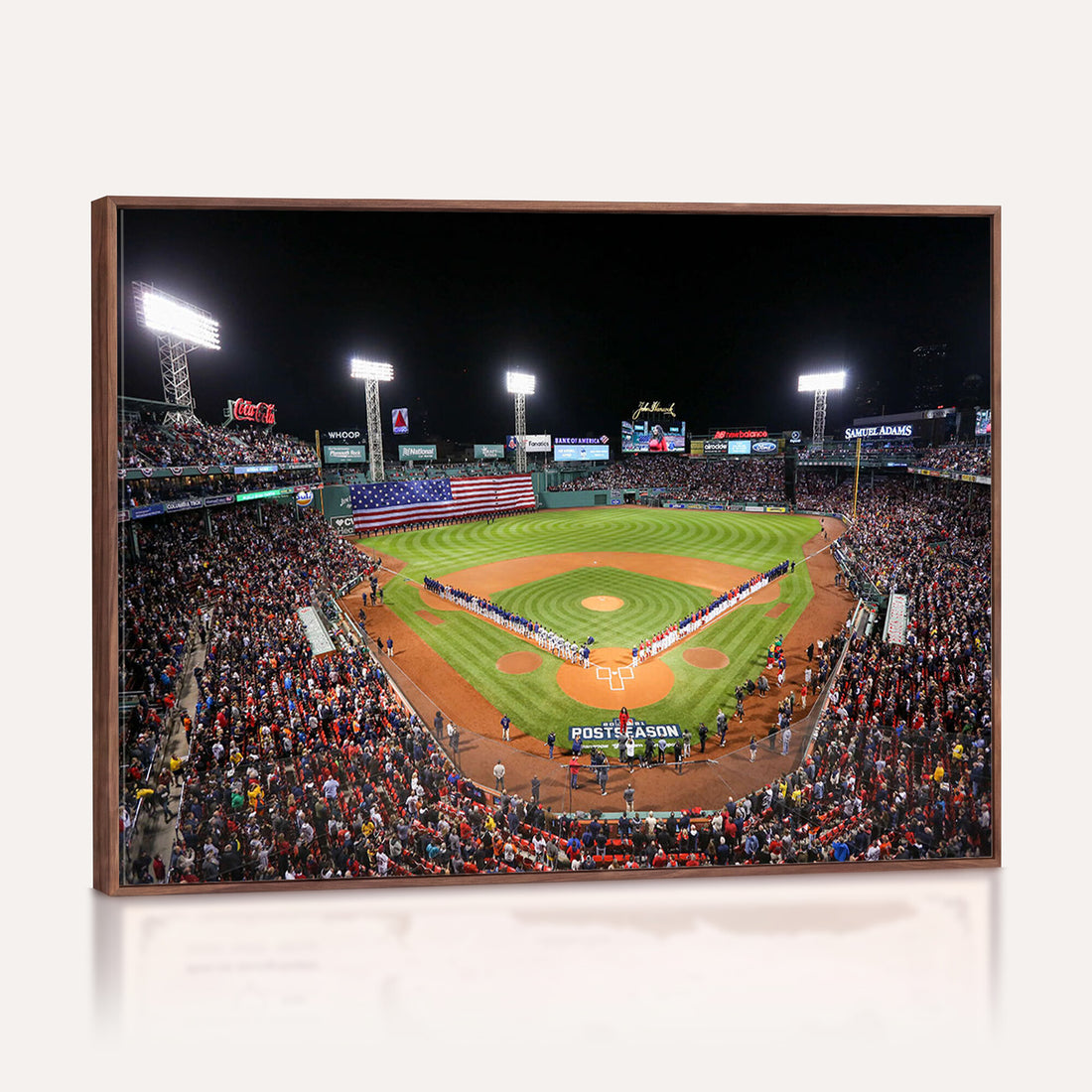 Fenway Park Wall Art Canvas Print | Large Baseball Stadium Canvas for Boston Red Sox Fans