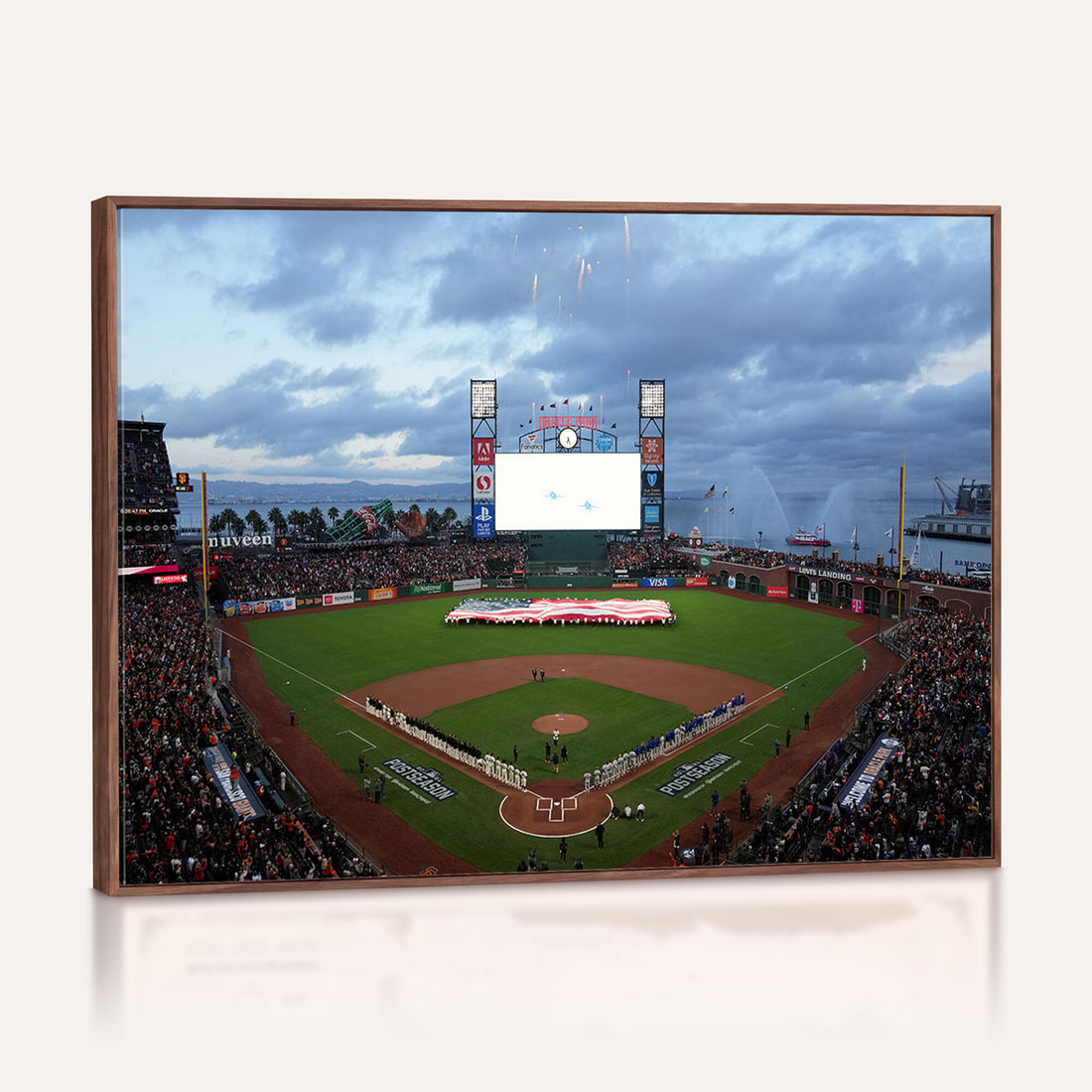 Oracle Park San Francisco Giants Wall Art | Oracle Park Stadium Canvas Print
