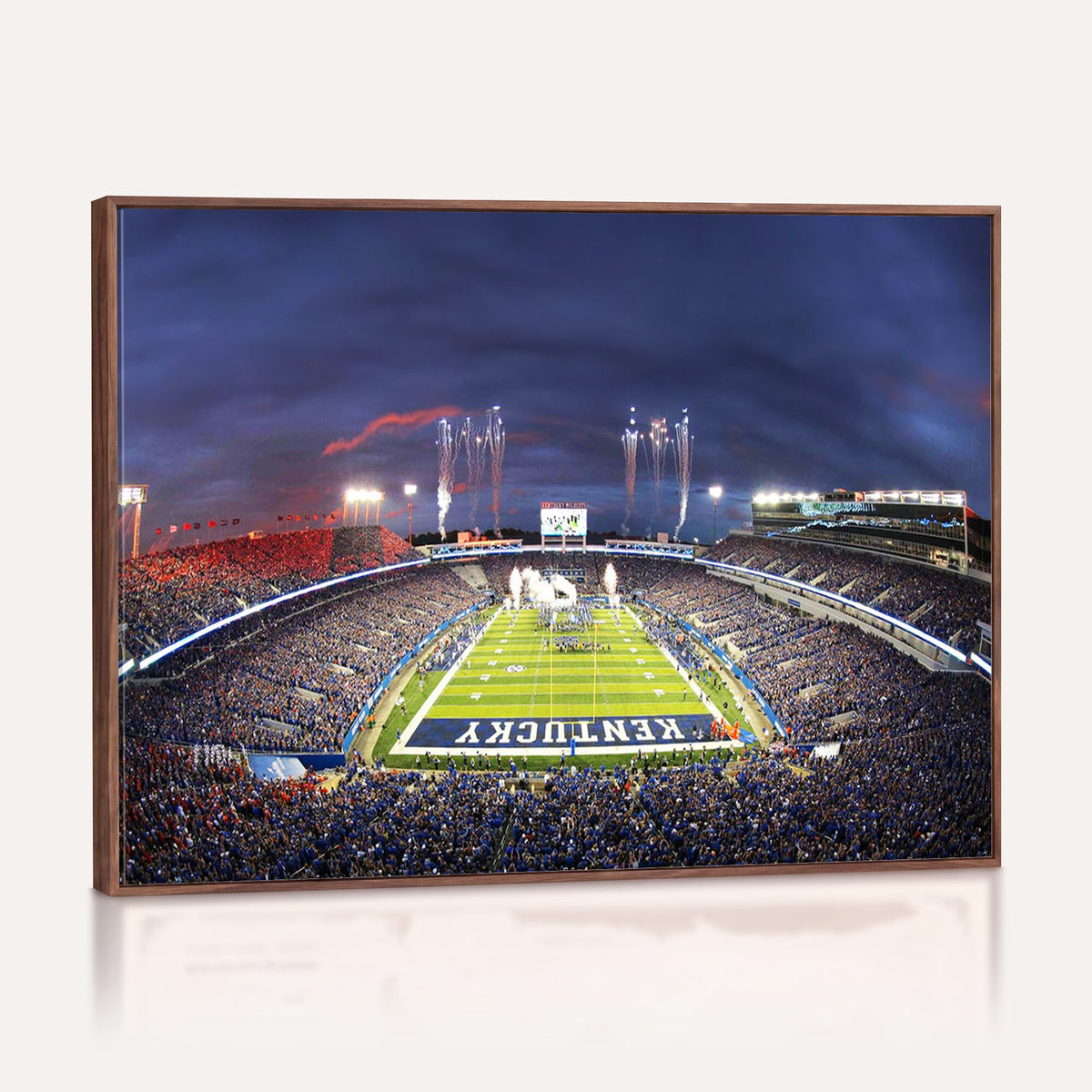 26008-MGV-CV-36X24 - Kroger Field Canvas Wall Art, Kentucky Stadium Wall Art