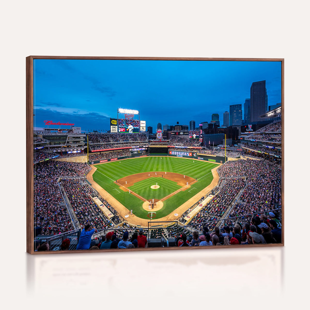 77273035-MGV-CV-36X24 - Target Field Stadium Wall Art Canvas Print, Minnesota Twins