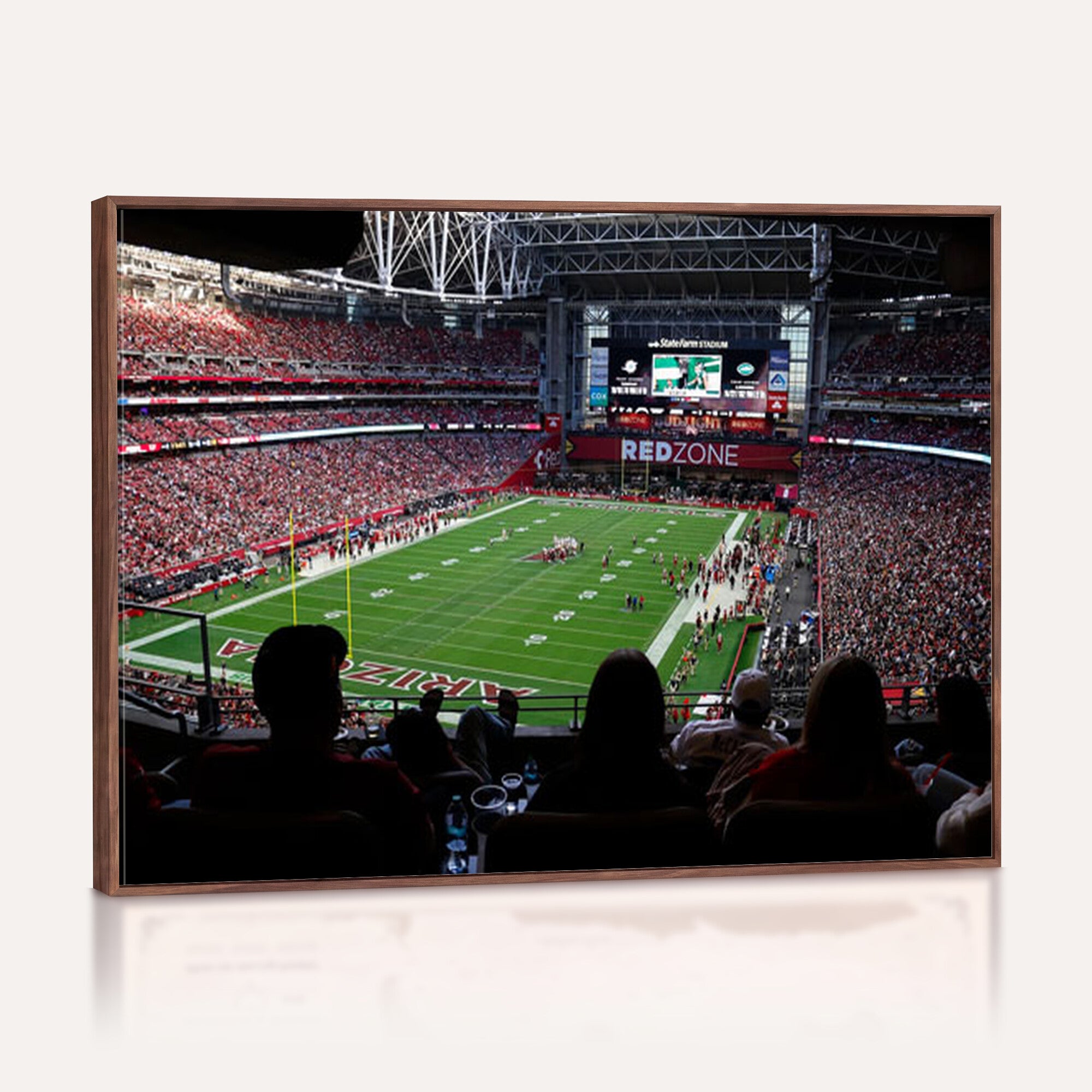 84196298-MGV-CV-36X24 - State Farm Stadium Canvas Wall Art, Arizona Cardinals Football Stadium Print, Glendale NFL Arena Photography Artwork