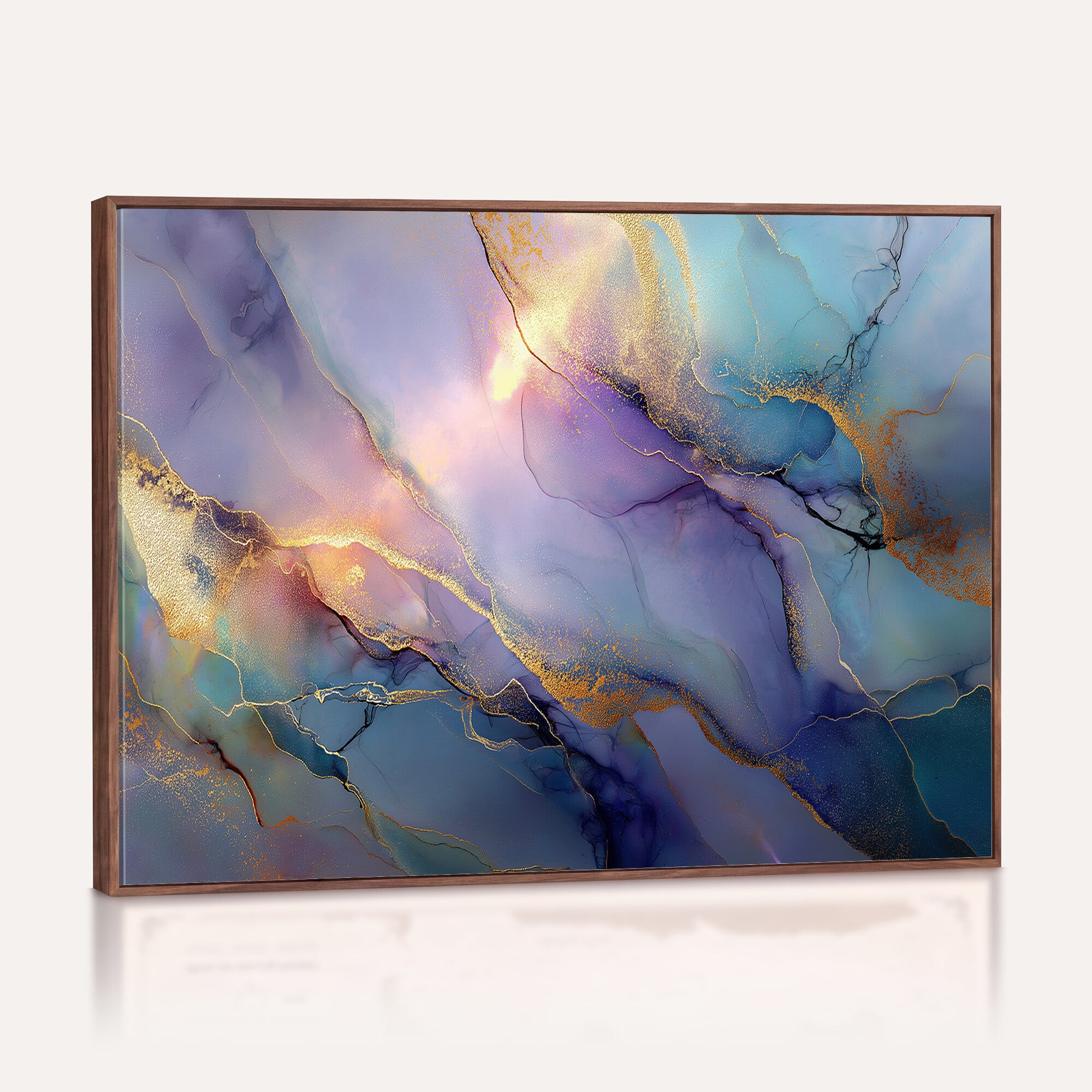 50939878-MGV-CV-36X24 - Colorful Abstract Canvas Wall Art Print, Vibrant Popup Color Art Print