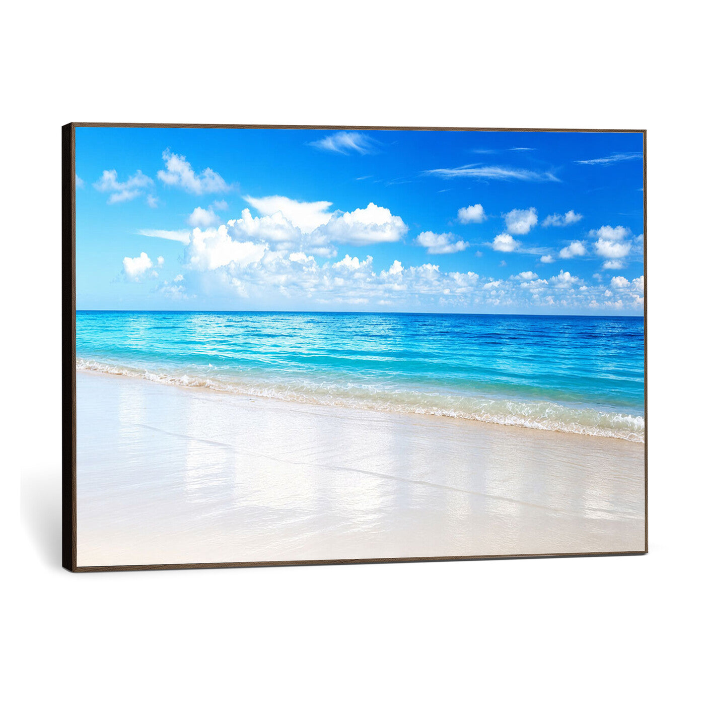 67491909-MGV-CV-36X24 - Tropical Beach Ocean Wall Art Canvas Print for Home Decor