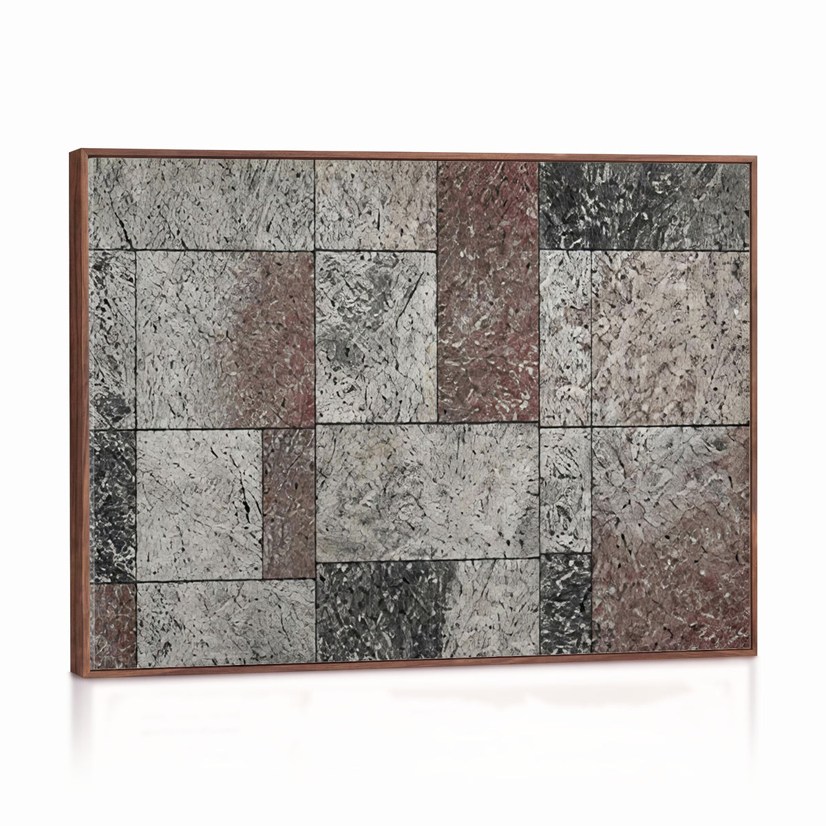 60787024-MGV-CV-36X24 - Modern Abstract Landscape Canvas Wall Art, Minimalist Nature Print