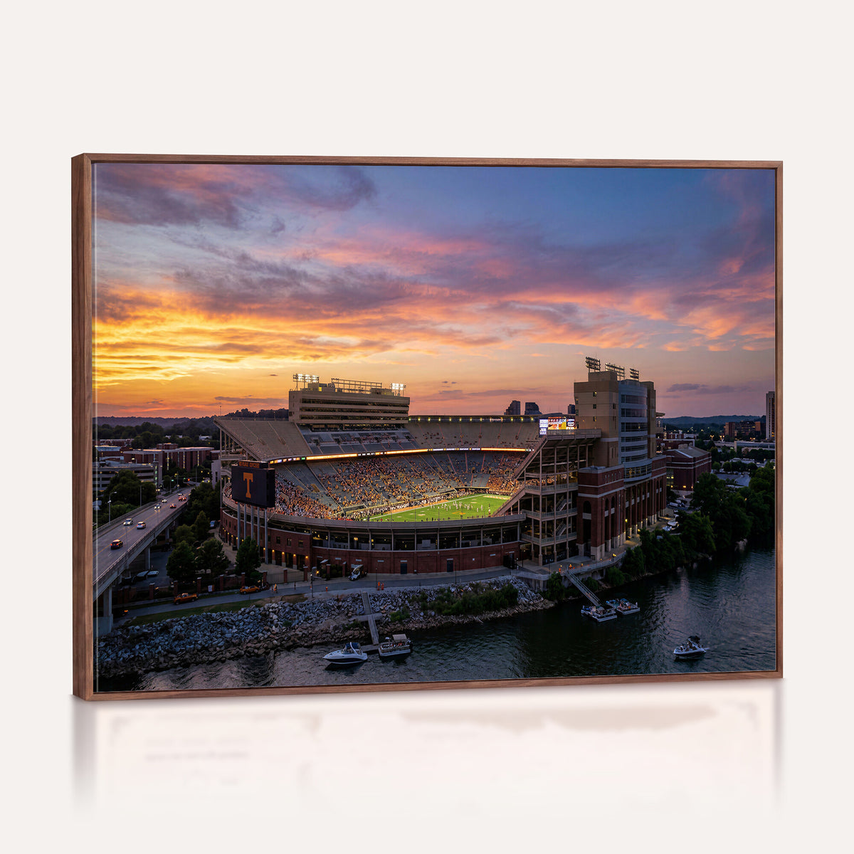 61093642-MGV-CV-36X24 - Stadium Wall Art Canvas Print