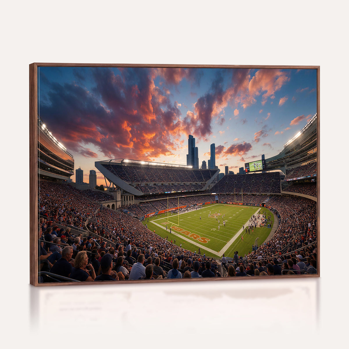 21104528-MGV-CV-36X24 - Stadium Wall Art Canvas Print