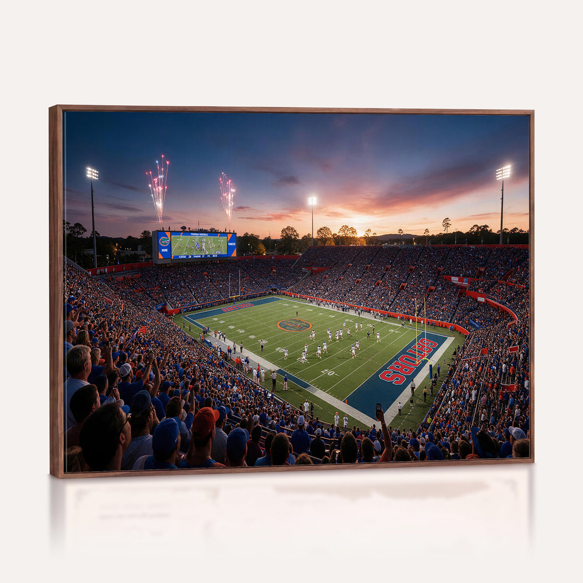 76151234-MGV-CV-36X24 - Stadium Wall Art Canvas Print
