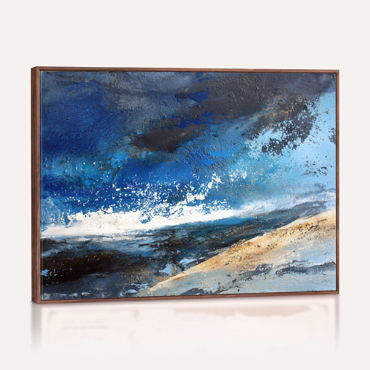 72157369-MGV-CV-36X24 - Extra Large Abstract Wall Art Canvas Print