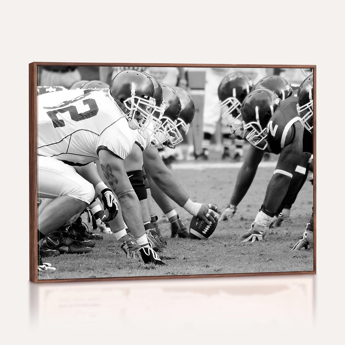 97432-MGV-CV-36X24 - American Football Player Wall Art Canvas Print