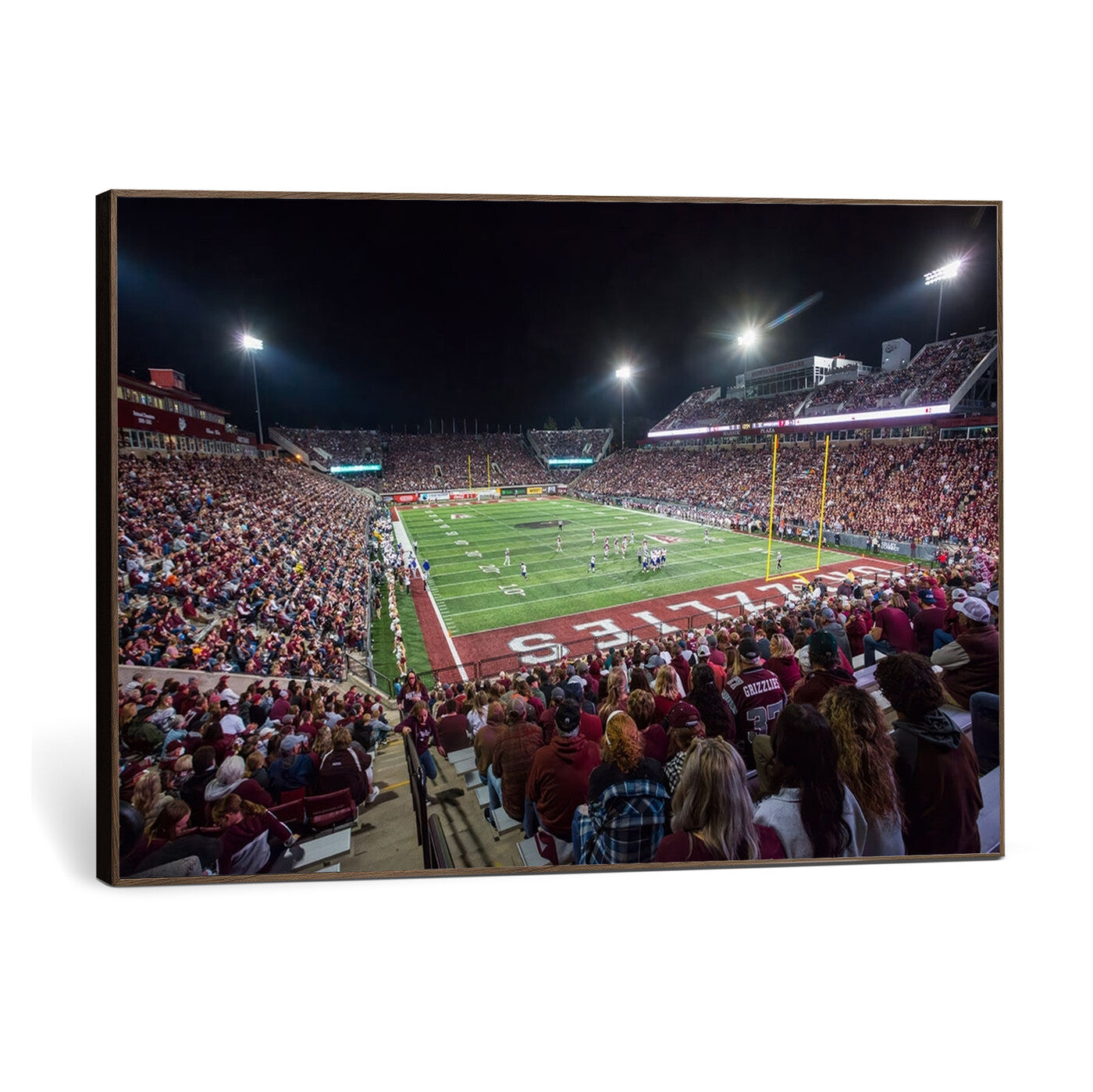 56191-MGV-CV-36X24 - Washington Grizzly Stadium American Football Wall Art Canvas Print, Sports Wall Art Print, Game Room Decor-1