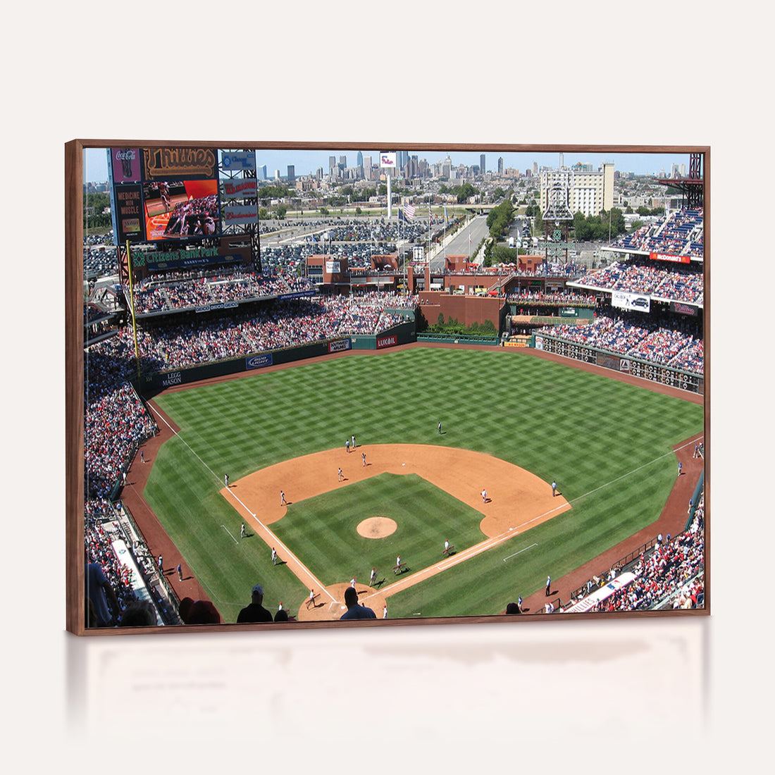 Philadelphia Phillies Baseball Team Print, Philadelphia Citizens Bank Park Stadium Wall Art