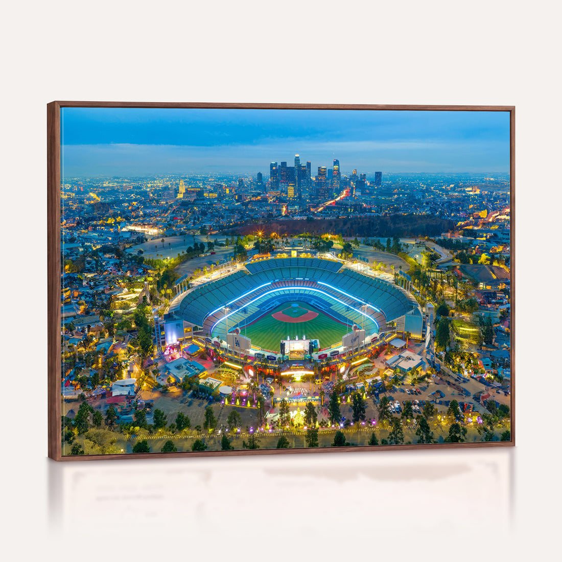Los Angeles Dodgers Wall Art Canvas, Dodger Stadium Wall Art