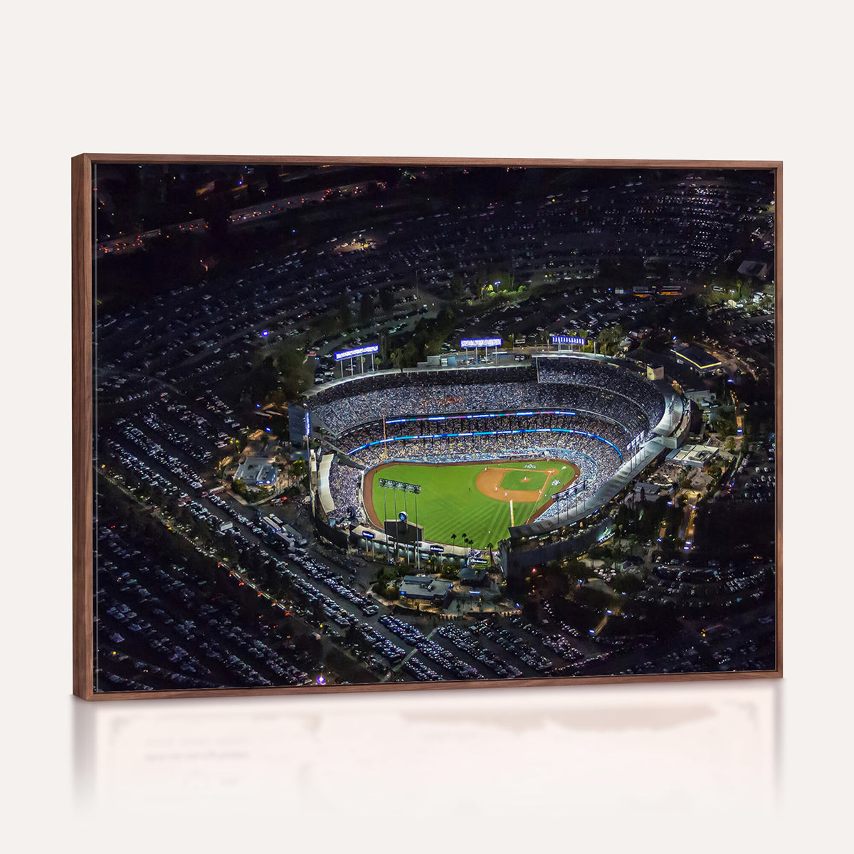 20932-MGV-CV-36X24 - Los Angeles Dodgers Dodger Stadium Wall Art Canvas Print