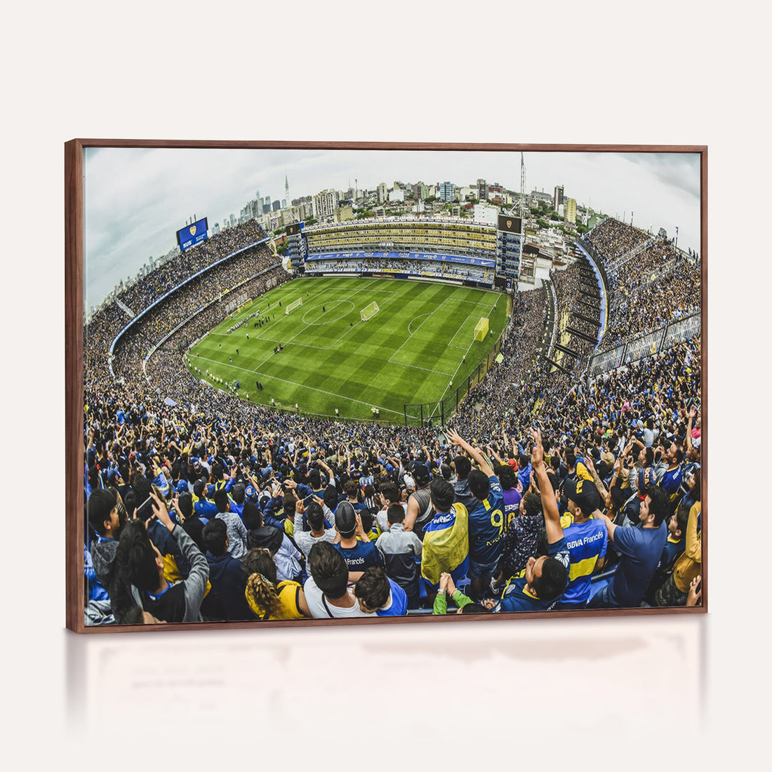 Boca Juniors Soccer Team Print Wall Art, Buenos Aires Bombonera Stadium