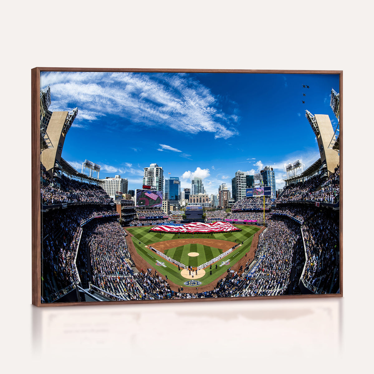 52297-MGV-CV-36X24 - San Diego Padres Baseball Team Print, Petco Park Stadium