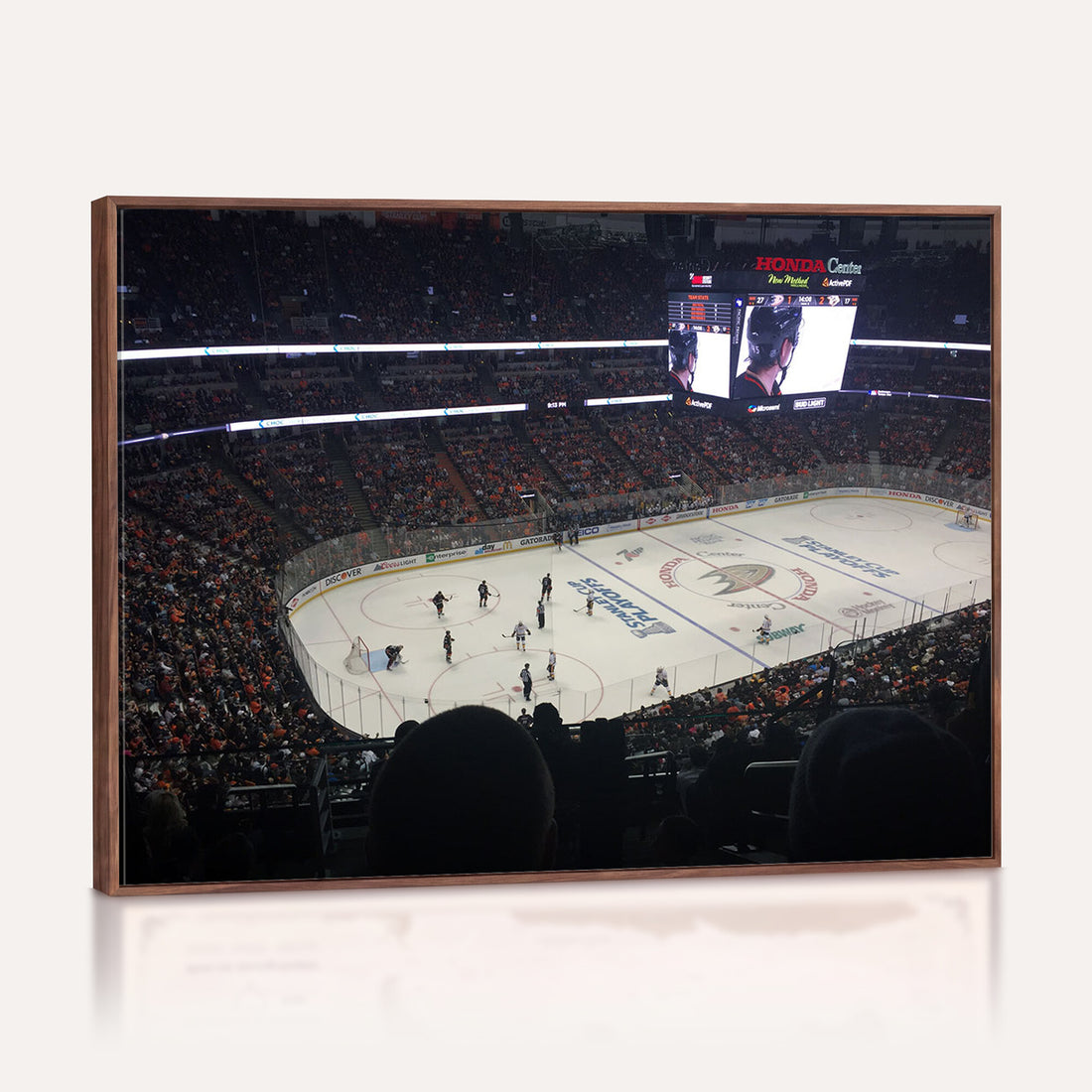 Honda Center California Anaheim Ducks Hockey Stadium Wall Art