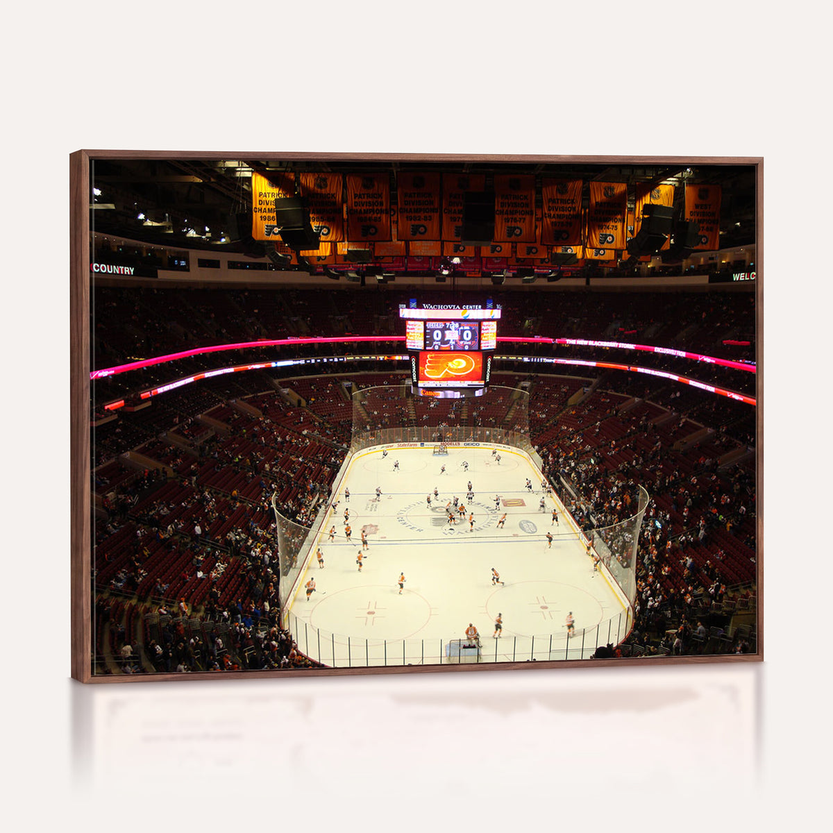 98213-MGV-CV-36X24 - Wachovia Center Prior to Flyers Game Ice Hockey Stadium